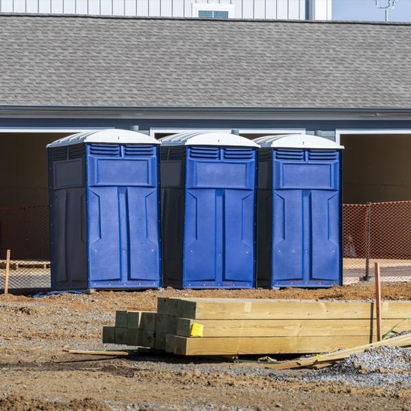 Heavy-duty construction site porta potty in Artesia, New Mexico